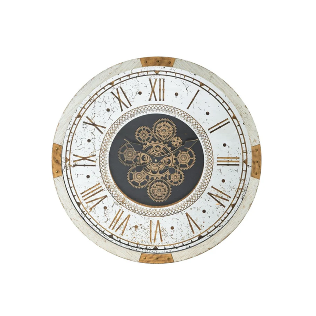 Round  Gear Clock 63cm image 0